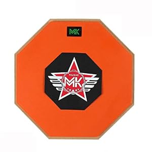 QLTY 12 inch domme Drum Pad,Drum Practice Pad,siliconen Drum Pad,domme Drum Set, met verstelbare standaard en Drum…