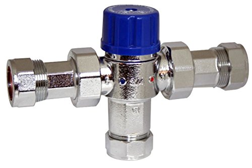 Odsupplies 15Mm Tmv3 Mixing Valve (Known As Thermostatic Mixing Valve/Tmv/Mixing Valve Also Available In 22Mm)