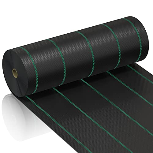 Mychoiii 6ft x 300ft Heavy Duty Weed Barrier Fabric