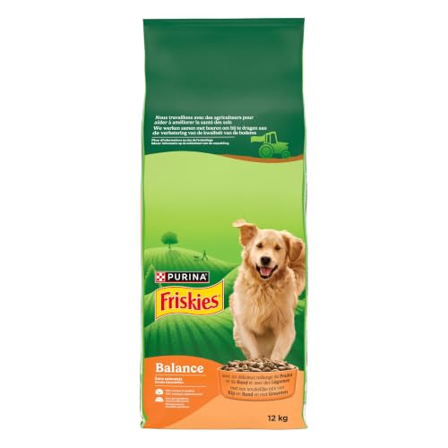 FRISKIES | Scales | Dog | Adult Dog Food | Chicken, Beef and Vegetables | High Quality Protein Source | Bag | 12 kg - 3
