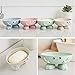 Samhe Soap Holder, Cute Soap Dish, Creative Lovely Bar Soap Tray Counter for Shower Bathroom Kitchen Countertop - Blue