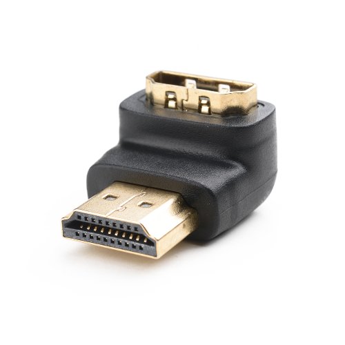 Cable Matters Right Angle HDMI Adapter (90 Degree HDMI Right Angle) with 4K and HDR Support