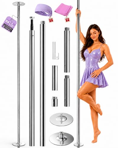 Effixia Dance Pole for Home - Adjustable Portable Dancing Poles