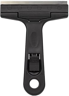 1x Portable Cleaning Shovel Cutter for Glass Floor Tiles Scraper Non-Slip Grip