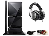 Astell&Kern AK500N 1TB Full Set w/Power Supply, Amp, LED Stand with AKT5P Limited Edition Beyerdynamic Headphones with Optical Audio Connection Kit