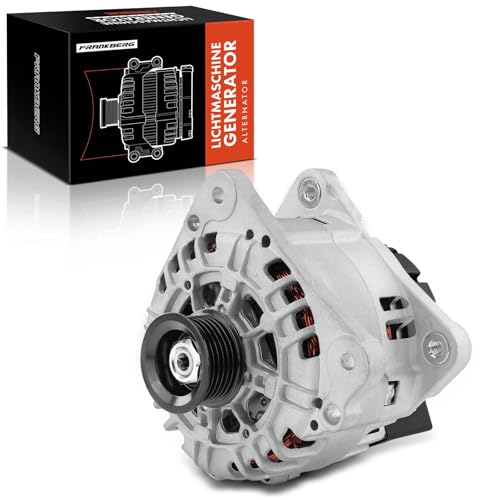 Frankberg Alternador Compatible con A3 8L1 8P1 8P7 8PA 1998-2013 Galaxy WGR 1995-2006 Ibiza 6K1 1996-2015 Fabia I 6Y2 6Y3 6Y5 542 545 1999-2014 Golf Plus 521 5M1 2005-2013