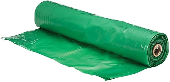 Green Vapour Check Barrier - 125 Micron (mu) | 4m Width | Various Lengths Moisture Control Layer (6 Metres)