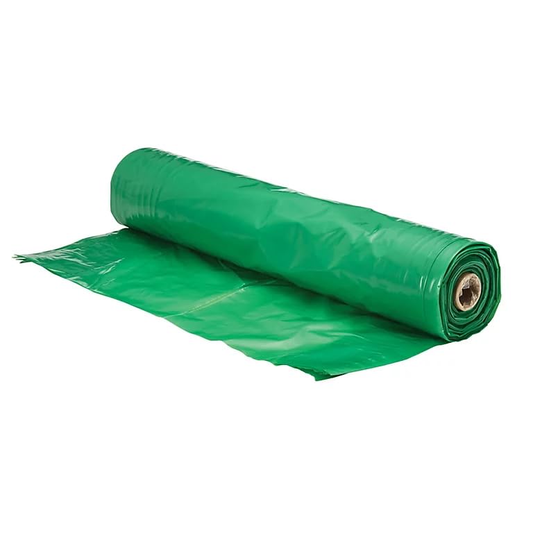 Green Vapour Check Barrier - 125 Micron (mu) | 4m Width | Various Lengths Moisture Control Layer (6 Metres)