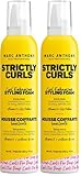 Marc Anthony Curl Enhancing Styling Foam, Extra Hold | Vitamin E & Silk Proteins | Anti-Frizz | Mousse | Pack of 2