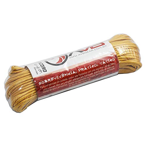 Corda Cordel Cordim Paracord Areia - AVB