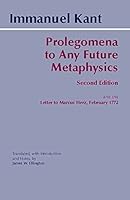 Prolegomena to Any Future Metaphysics (text only) 2nd(Second) edition by I.Kant,J. W. Ellington B004FJ9RRE Book Cover