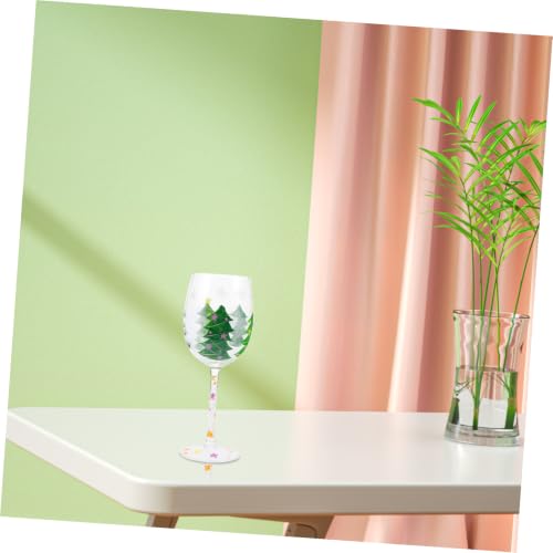 Copa de vino Outanaya de 450ml en vidrio blanco con bordes lisos para banquetes 5