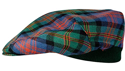 Casquette plate tartan ajustable : oubliez les maux de tête avec sa bande élastique