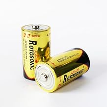 2 Piece Size D LR20 R20P Bulk 0% Hg 1.5V Ultra Power Alkaline Long Duration Prime Battery