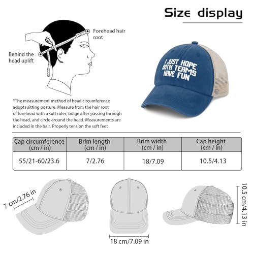 Gorra Trucker Unisex Lake Blue Surthrive miniatura 4