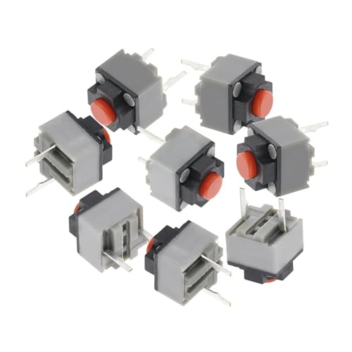 Pulsador silencioso 6x6x7.3mm interruptor táctil para botones DPI de ratón
