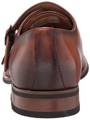 Image of La Milano Mens Double Monk Strap Slip on Loafer Cap Toe Leather Oxford Formal Business Casual Comfortable Dress Shoes for Men
