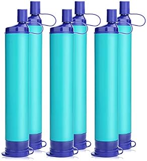 WakiWaki Straw Filter, Straw Water Filter, Hiking Water Purifier, Camping Straw Filter