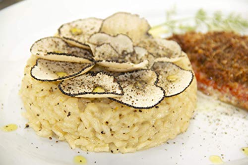 Fresh Black Summer Truffles (Tuber Aestivum) 4 oz (112gr) and TASTE OF TRUFFLES White Truffle Butter