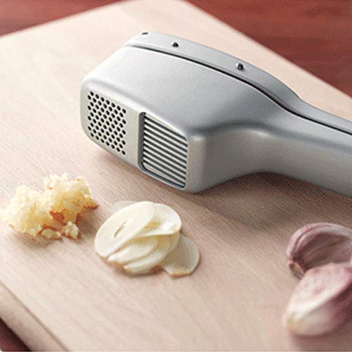 Espremedor e fatiador de alho em aço inox Jamie Oliver