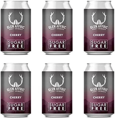Glen Affric Sugar Free Soft Drink (330ml x 12 Cans Mixed Pack ) - Diet Non Alcoholic Fizzy Drinks - Zero Calorie Soft Drinks Multipacks - Flavoured Soda Water Non Alcoholic Drinks (Choice Mixed Case)
