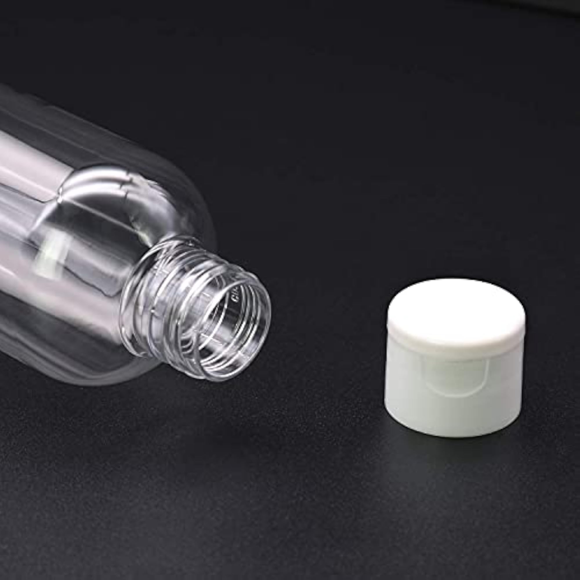50ml 24pcs Empty Clear Plastic Bottles for Travel Size Toiletries