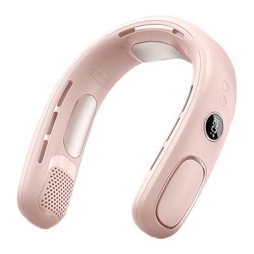 Ventilateur de cou rose et climatiseur portatif discret
