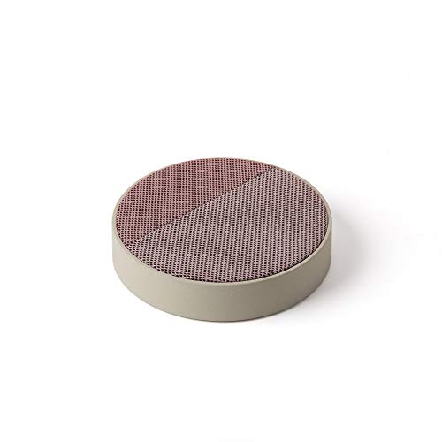 Limited Stock Lexon Oslo Energy - Wireless Charging Station and 5W Bluetooth Speaker - Stone/Pink