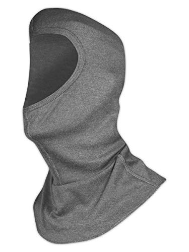 Magid Safety ARH650GY Balaclava | 6.5 oz. AR Defense NFPA 70E HRC CAT 2 ASTM D6413 Compliant Balaclava - 8.2 Cal cm2 ATPV Arc Rating, One Size Fits All, Gray (1 Balaclava)