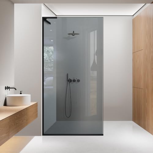Mampara de ducha moderna de 90 cm para baños de estilo nórdico 2