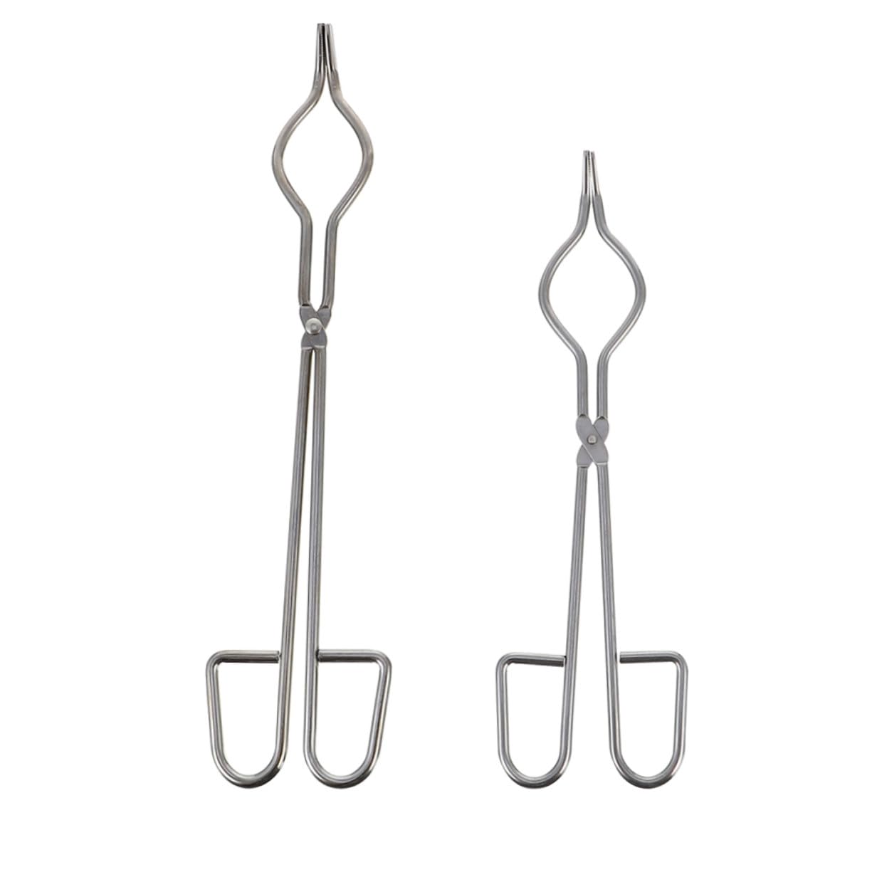 Pince à creuset en acier inoxydable et matériel de laboratoire anticorrosion
