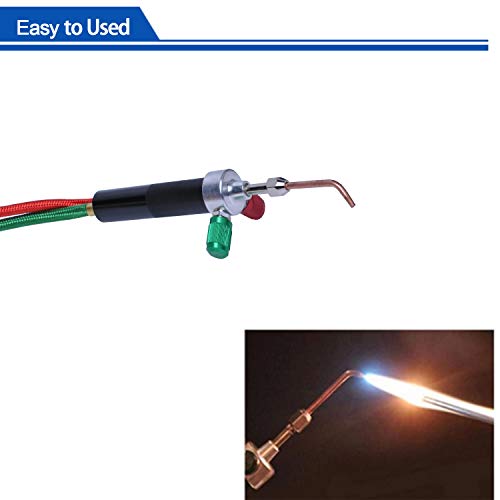 Jewelry Oxygen Torch Kit, Jewelry Micro Mini Gas Small Torch Welding Soldering Gun With 5 Pcs Replaceable Tips For Jewelry Repairing Torch #TOP5