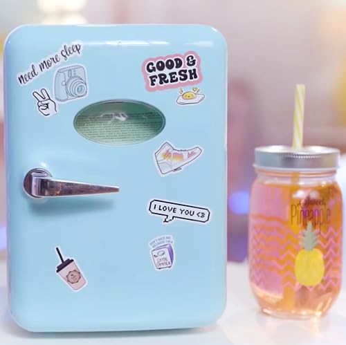 Canal Toys - Mini Koelkast Gamer USB-oplader, capaciteit 4L - Blauw - INF 037 - Afbeelding 6