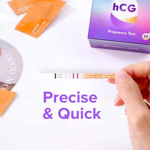 Image of Premom Pregnancy Test Strips - Early Detection Pregnancy Test Kit Powered by Premom Ovulation Predictor APP (50 Count)