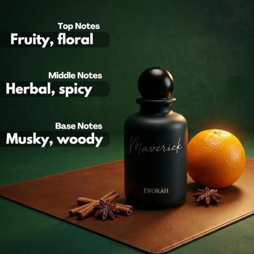 Image of House Of Evorah Maverick Eau De Parfum (25 ml) - Musky, Floral & Amber Everyday Scent | Perfume For Man | Perfume For Men