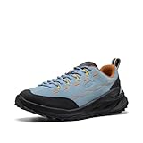 KEEN Jasper Zionic - Tenis de gamuza duraderos para mujer, estilo de aproximación, Mezclilla desteñida/imán, 9.5