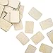 Bright Creations Unfinished Wood Cards - 36-Pack, 3.5 x 2.5 in, 0.1 in Thick - Engraving Wood Blanks for Gift Tags & Business Cards