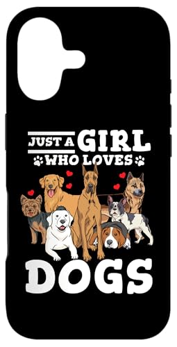 Great Dane Dog Just a Girl Who Loves Dogs Case for iPhone 17