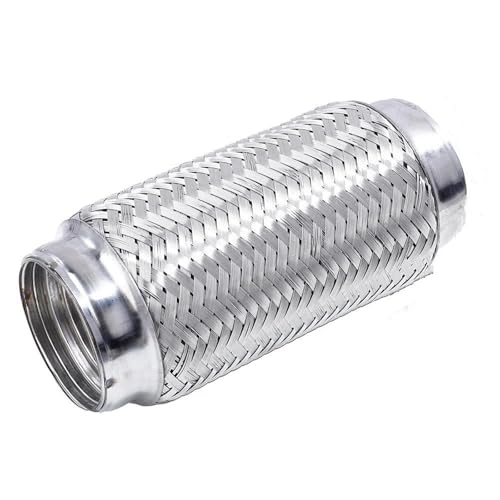 Escape de coche flexible que reduce vibraciones con su conector de silenciador soldado