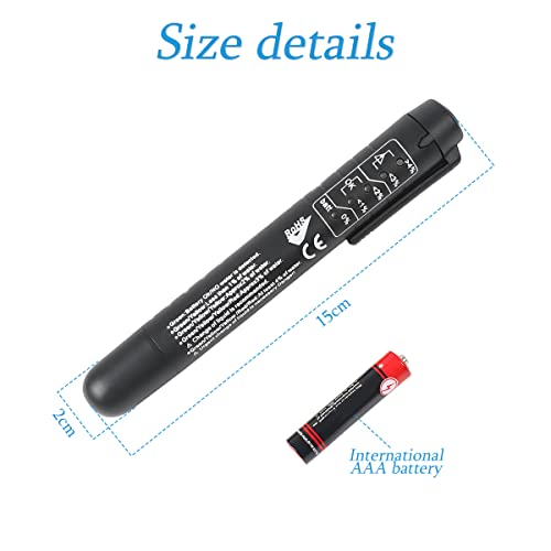 CGEAMDY Probador de Freno líquido, Pluma Prueba de 5 Indicadores LED para Líquidos de Frenos Vehículo automóviles, Herramienta de Aceite comprobador, Auto Tester para Detección de DOT3 DOT4 DOT5.1 - imagen 2