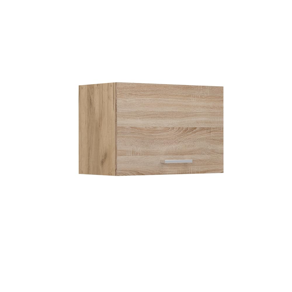 Vicco Hängeschrank R-Line, Sonoma, 60 cm Flach, zur freien Kombination innerhalb modularer Küchensysteme