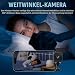 Anluomafuy WLAN Mini Kamera, 1080P HD Überwachungskamera Innen mit Nachtsicht & Bewegungserkennung, Live-Übertragung via Mobile App, Magnetisch, Akku, unterstützt 128GB SD-Karte & Cloud-Speicherplatz