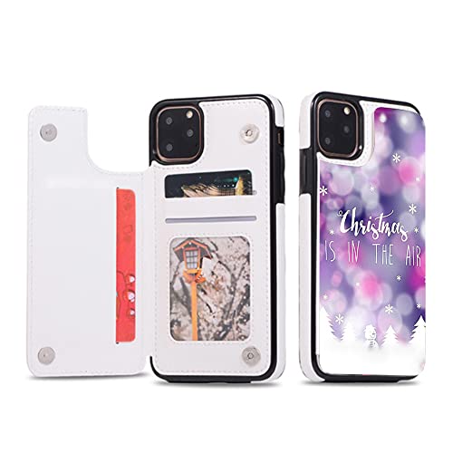 Étui iPhone 14 Pro Max à rabat magnétique, protection antichoc en cuir avec béquille