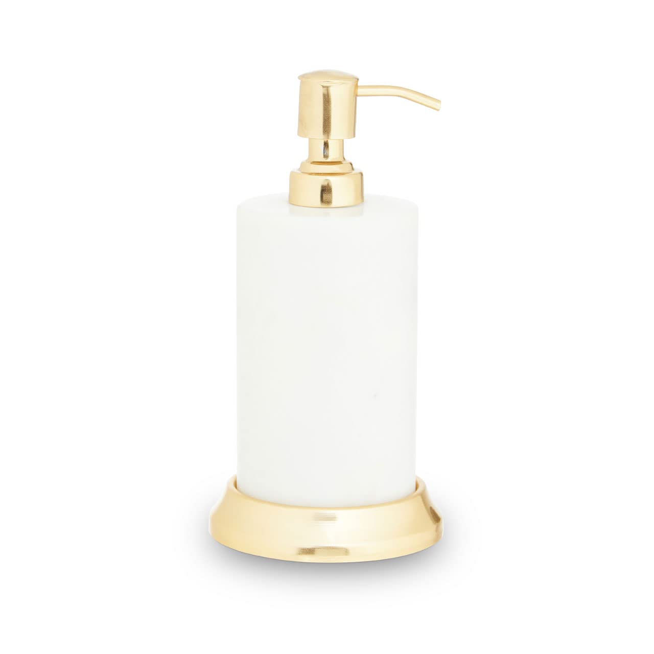 Premier Housewares Marble Lotion Dispenser White