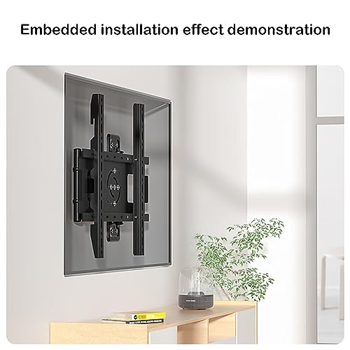 Support mural TV pour supprimer les reflets avec rotation horizontale et verticale