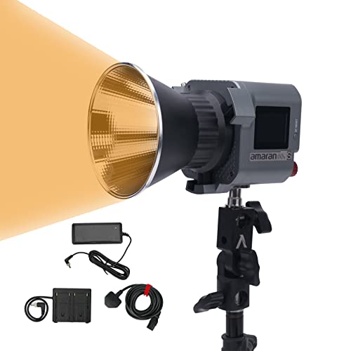 Amaran 60x S COB Luce video a LED 65W bicolore 2700K-6500K Bowens Mount LED illuminazione continua con controllo APP