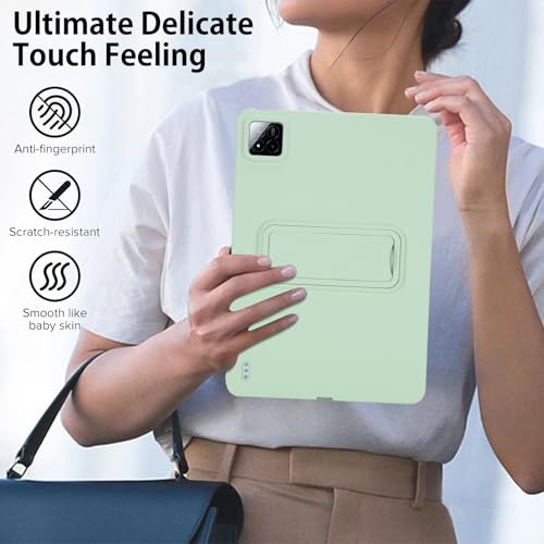 Coque Xiaomi Pad 7 et 7 Pro 11.2" avec béquille multi-angle verte - 5