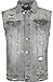 Produktbild Black Premium by EMP Forplay Destroyed Washed Denim Vest Männer Weste grau XXL