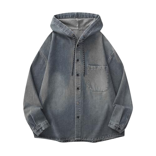 Sweat homme chaud col rond en maille anthracite confortable pour l'hiver