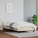 Avec ce cadre de lit avec tête de lit, vous profitez d'un sommeil meilleur et plus réparateur. C'est un atout agréable pour chaque chambre à coucher